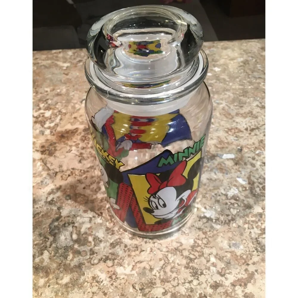 Disney Character Glass Canister
